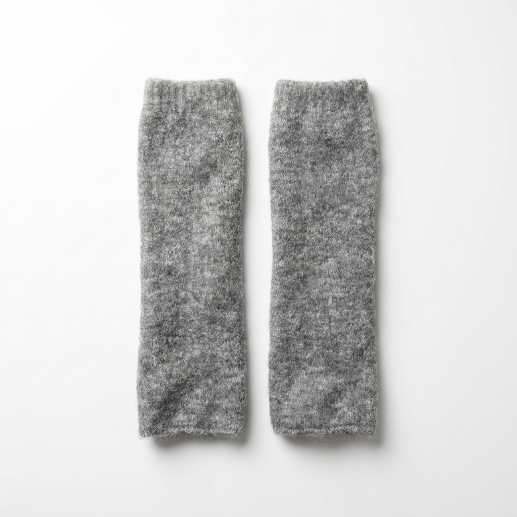 Stulpen Alpaca Merino - Grau