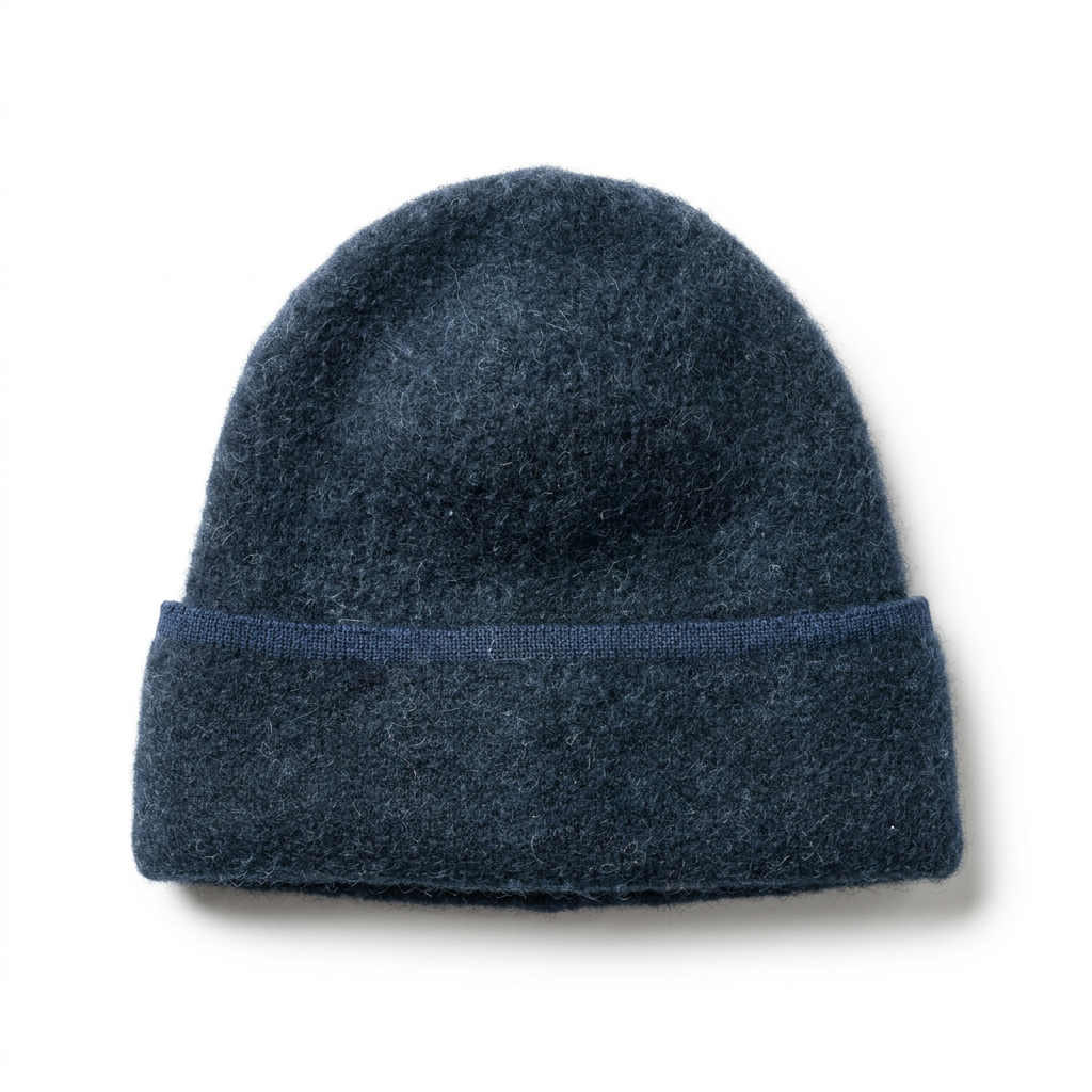 Umschlagmütze Alpaka - Navy