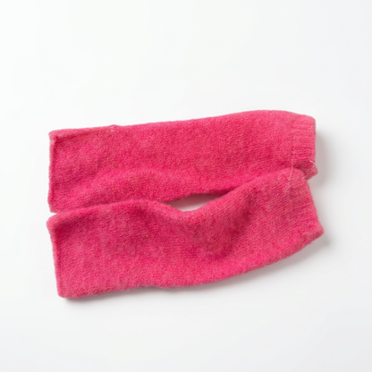 Stulpen Alpaca Merino - Fuchsia