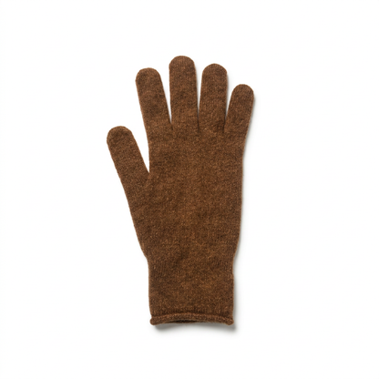 Handschuhe Merino Cashmere - Braun