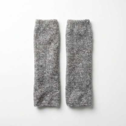 Stulpen Alpaca Merino - Grau