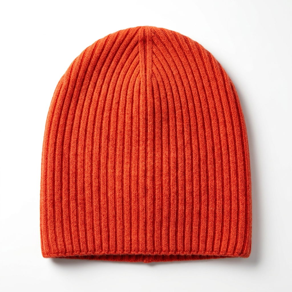 Beanie gerippt - Fuchsia