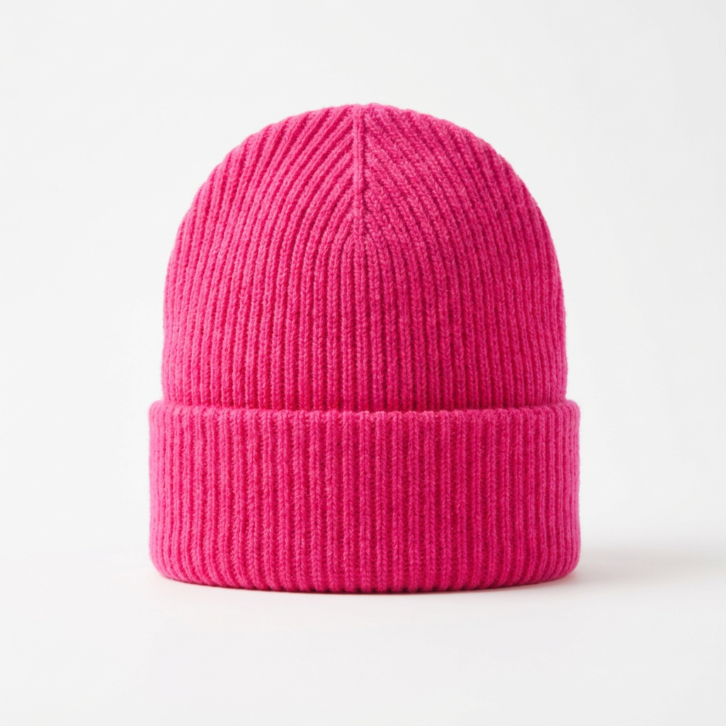 Umschlagmütze - Pink