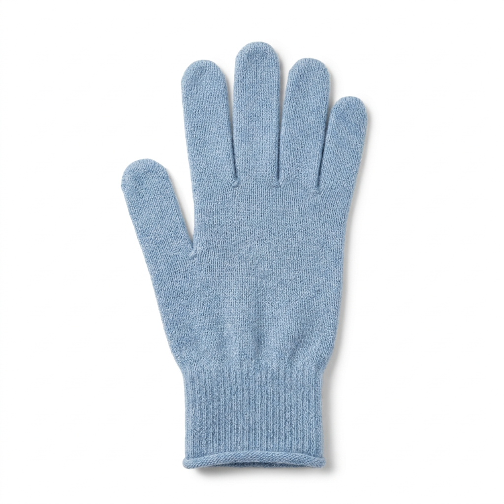 Handschuhe Merino Cashmere - Hellblau