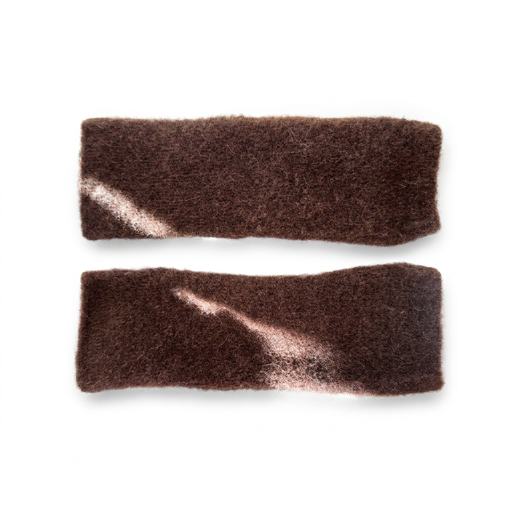 Stulpen Alpaca Merino - Bordeaux