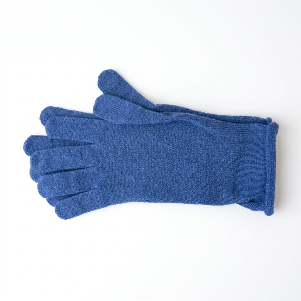 Handschuhe Merino Cashmere - Blau