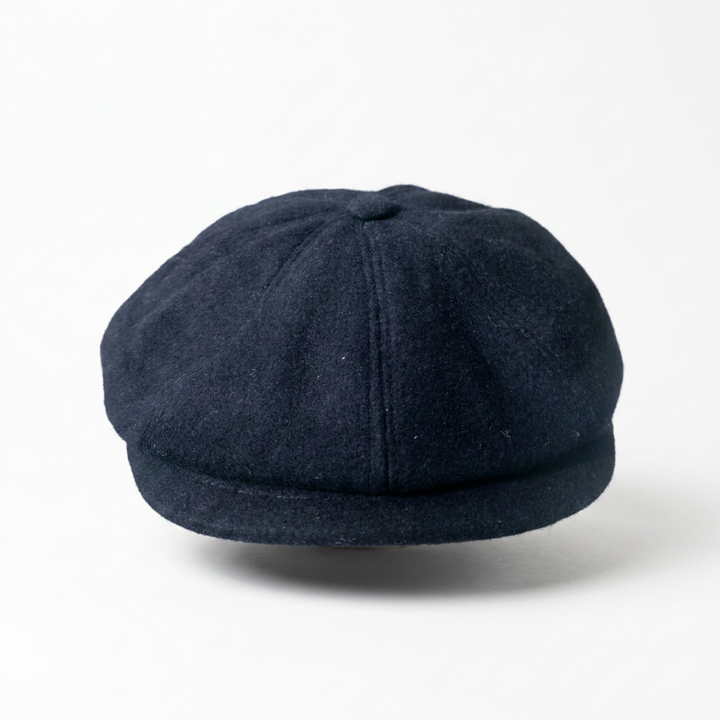 Schiebermütze Schurwolle - Navy