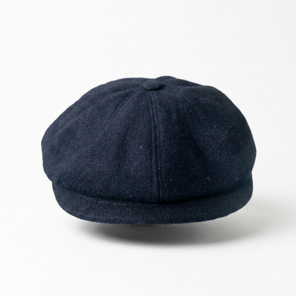 Schiebermütze Schurwolle - Navy