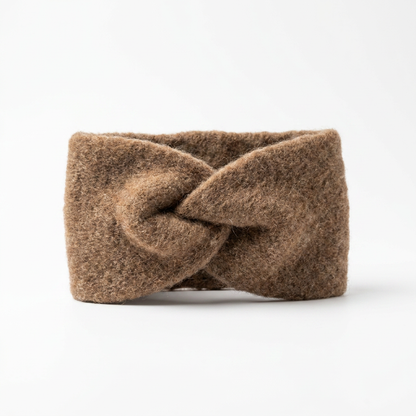 Stirnband Aplaca / Merino - Braun
