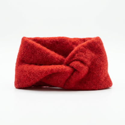 Stirnband Aplaca / Merino - Rot