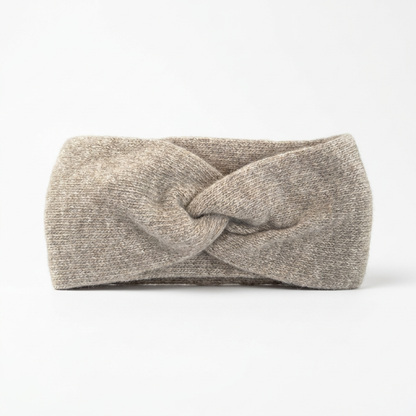Stirnband Merino / Cashmere - Natur