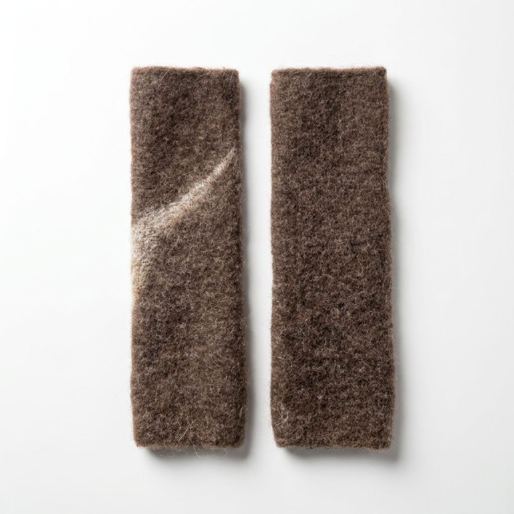 Stulpen Alpaca Merino - Braun