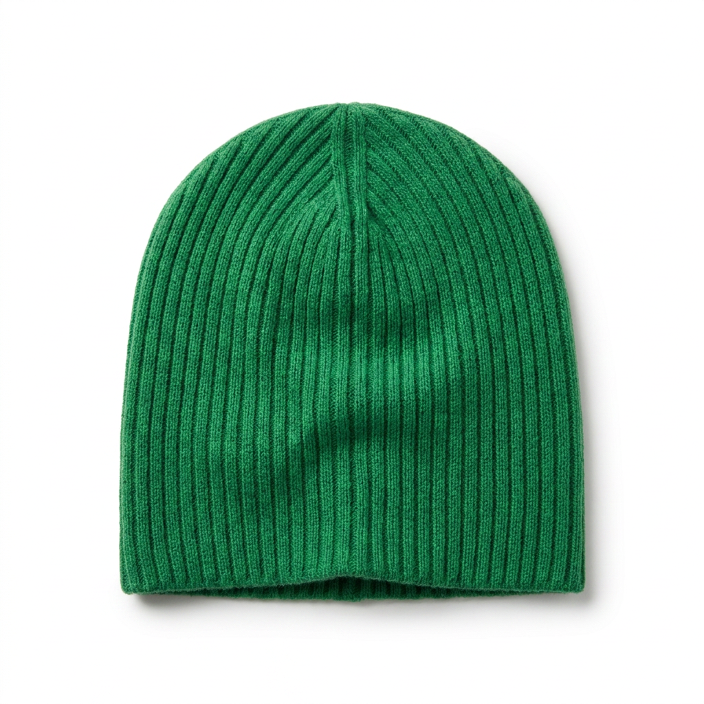 Beanie gerippt - Kiwi