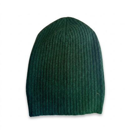 Beanie gerippt - Grün
