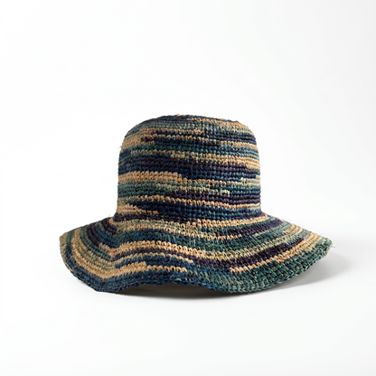 Raffiaborte - Farbe Navy