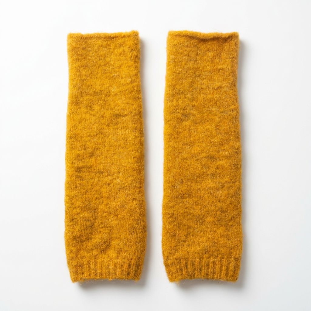 Stulpen Alpaca Merino - Gelb