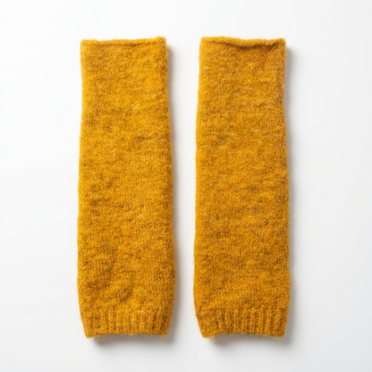 Stulpen Alpaca Merino - Gelb