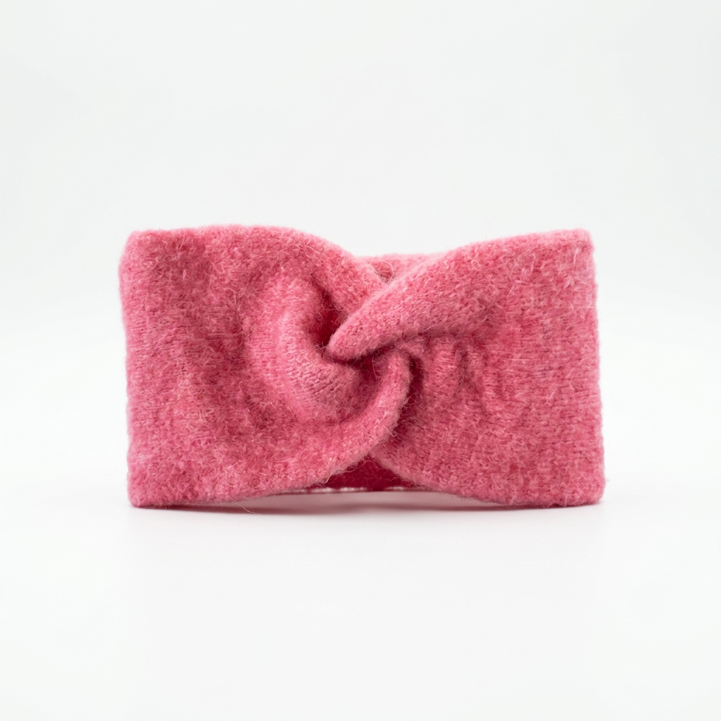 Stirnband Aplaca / Merino - Fuchsia