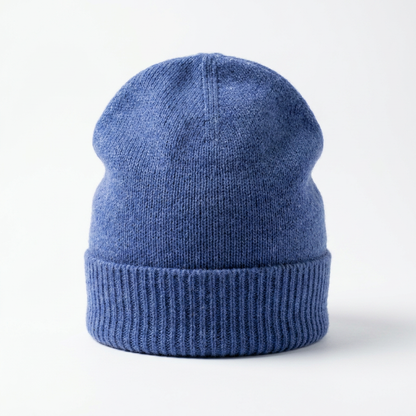 Beanie teils gerippt Rückansicht