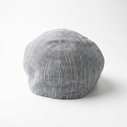 Rückansicht der zweifarbigen Flat Cap