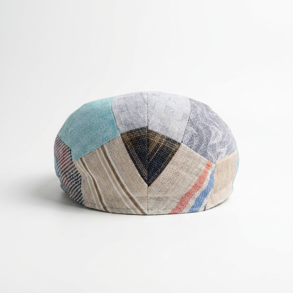 Flatcap Patchwork Rückansicht
