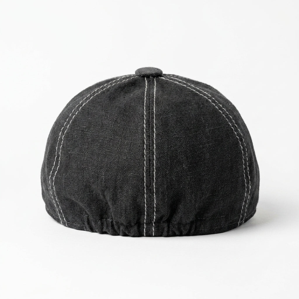 Baseballcap Anthrazit meliert Rückansicht