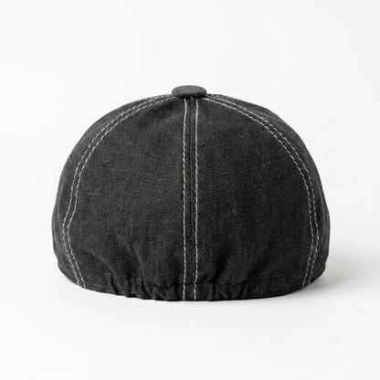 Baseballcap Anthrazit meliert Rückansicht