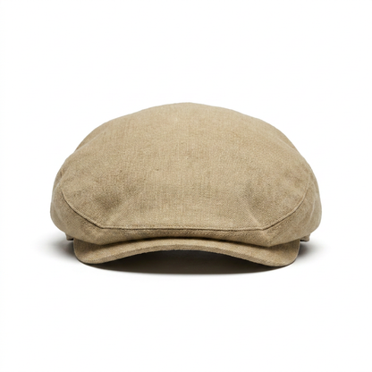 Schiebermütze Taupe Vorderansicht