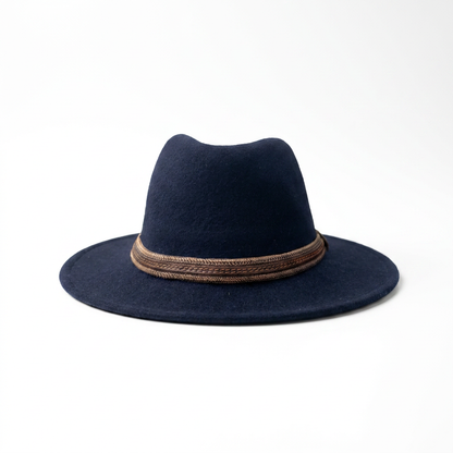 Herren Wollfilzhut Traveller Style Vorderansicht