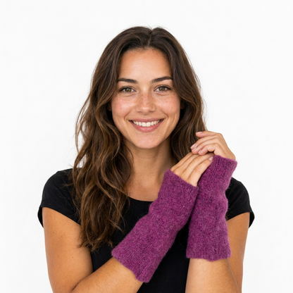 Stulpen Alpaca Merino - getragen