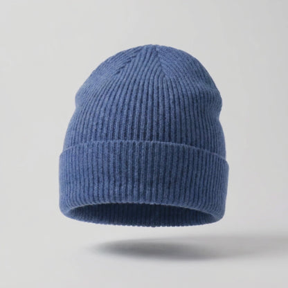 Beanie teils gerippt