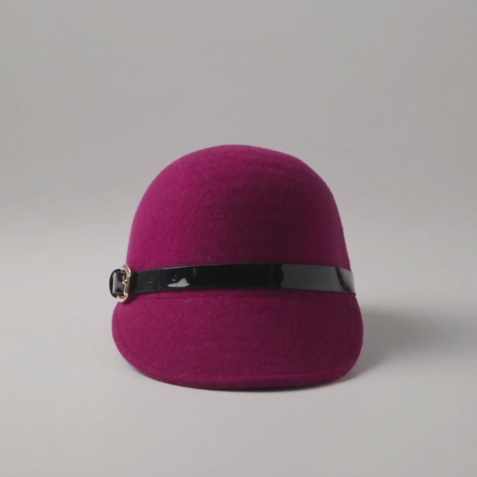 Damen Wollfilzhut Cloche