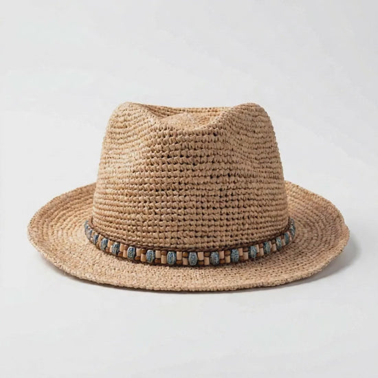 Trilby aus Raffia