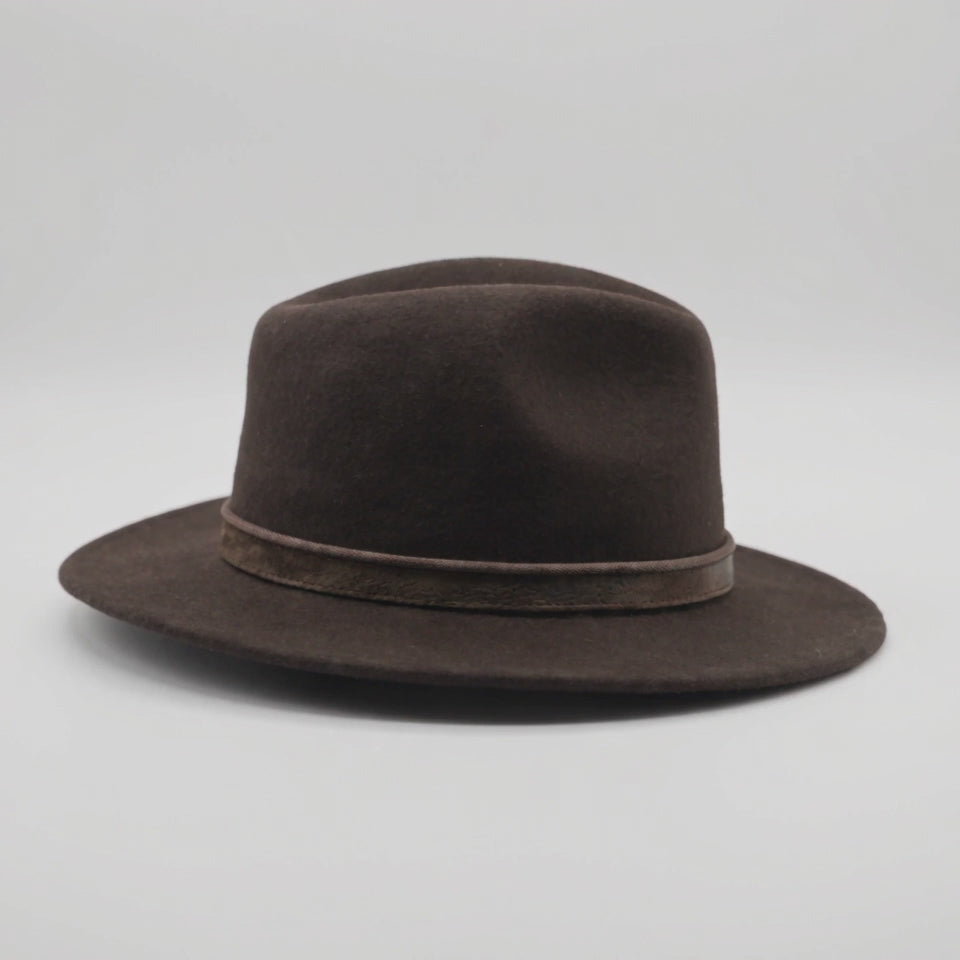 Herren Wollfilzhut Traveller Style breit
