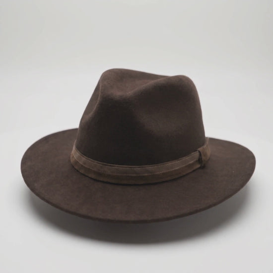 Herren Wollfilzhut Traveller Style extra breit