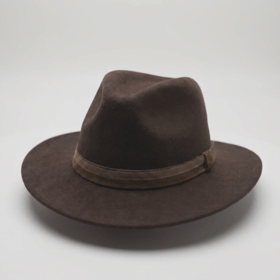 Herren Wollfilzhut Traveller Style extra breit
