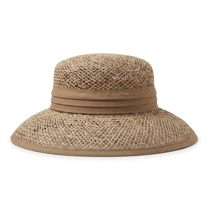 Linke Seitenansicht der Seegraß-Cloche in Natur
