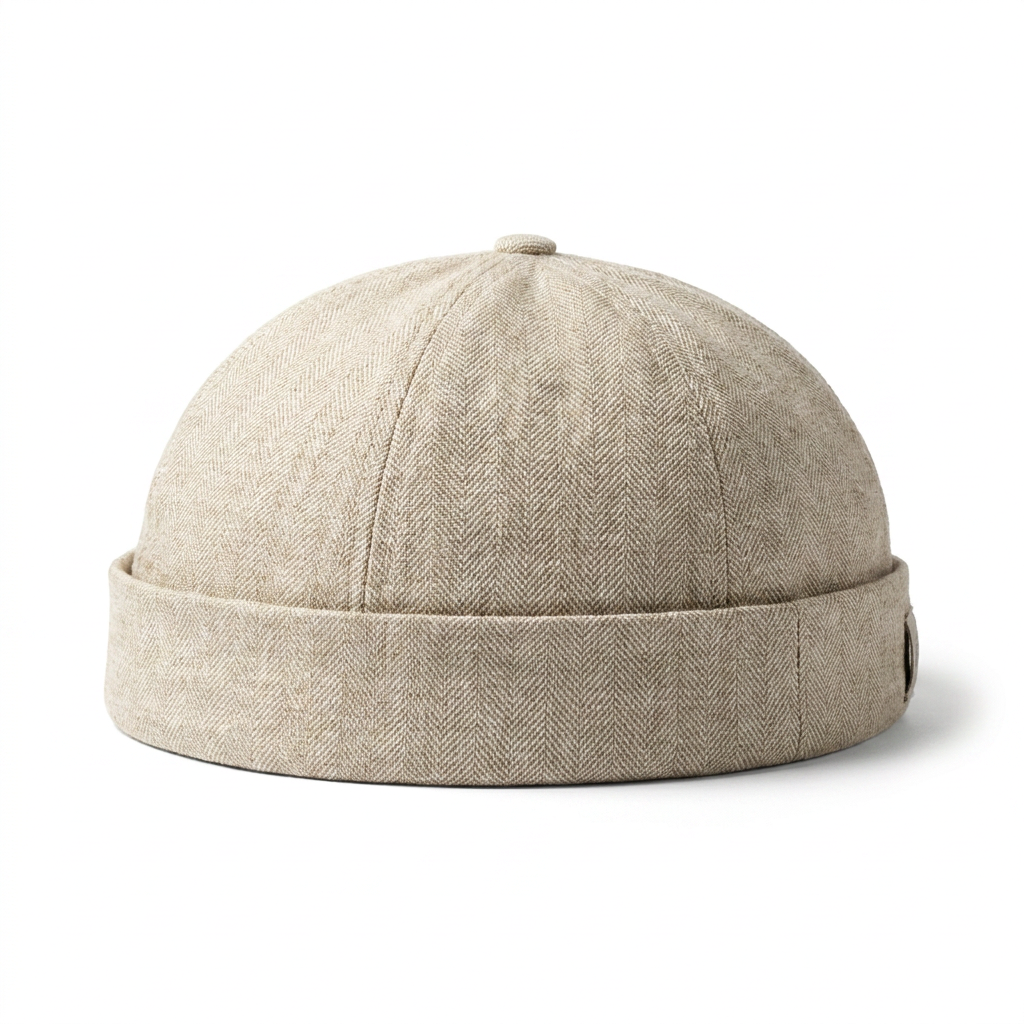 Flatcap linke Seitenansicht