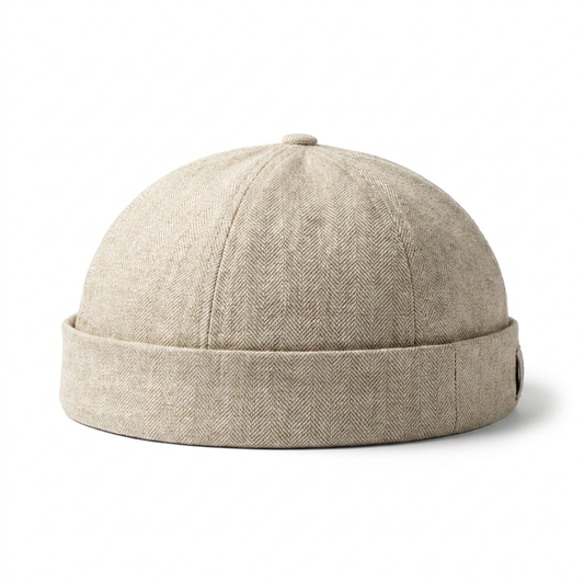 Flatcap linke Seitenansicht