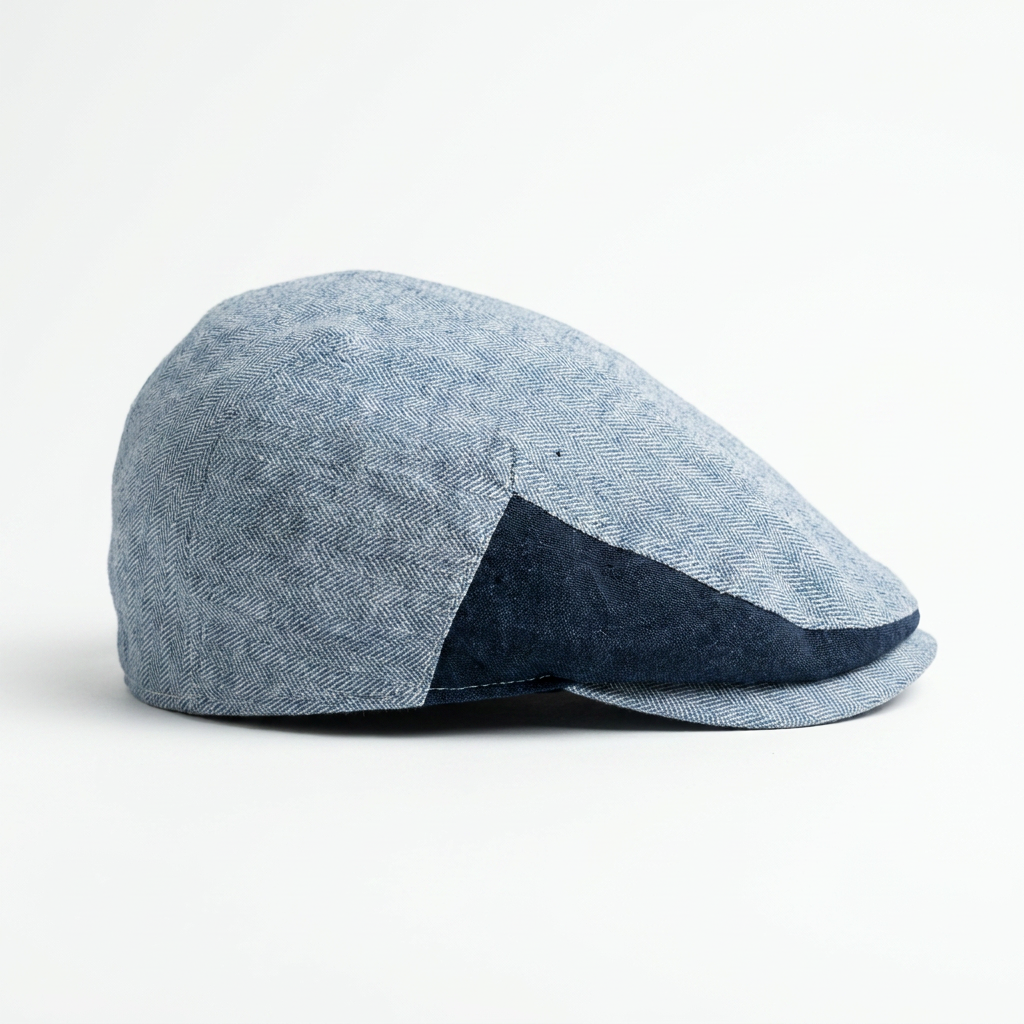 Flatcap linke Seitenansicht