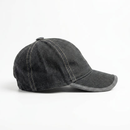 Baseballcap Anthrazit meliert rechte Seitenansicht