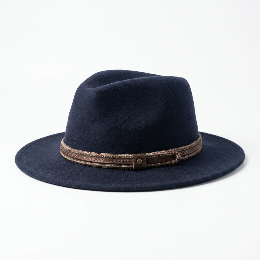 Herren Wollfilzhut Traveller Style rechte Seitenansicht