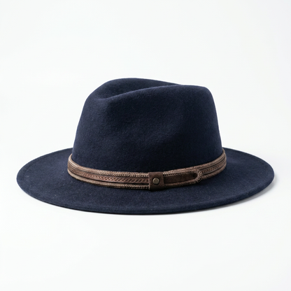 Herren Wollfilzhut Traveller Style rechte Seitenansicht